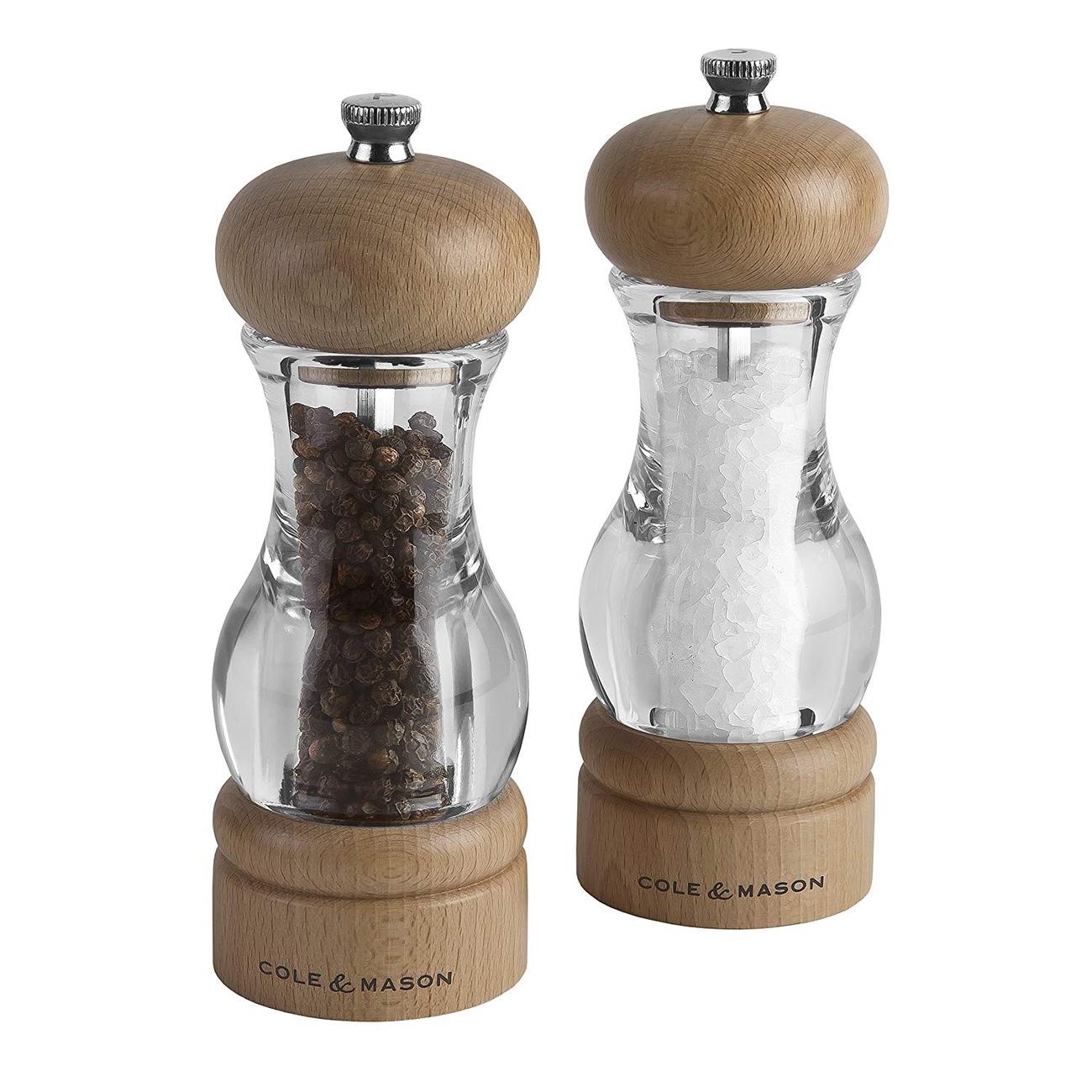 COLE & MASON, BOBBI SALT + PEPPER GRINDER SET