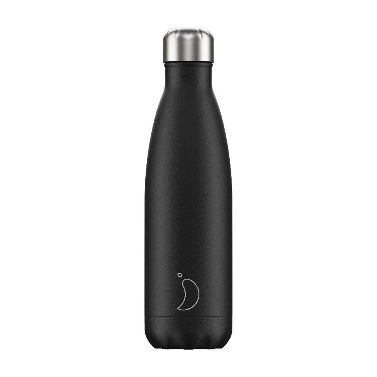 Chilly's Water Bottle - Stainless Steel and Reusable - Leak Proof, Sweat  Free - All Black - 500ml : Buy Online at Best Price in KSA - Souq is now  : Home