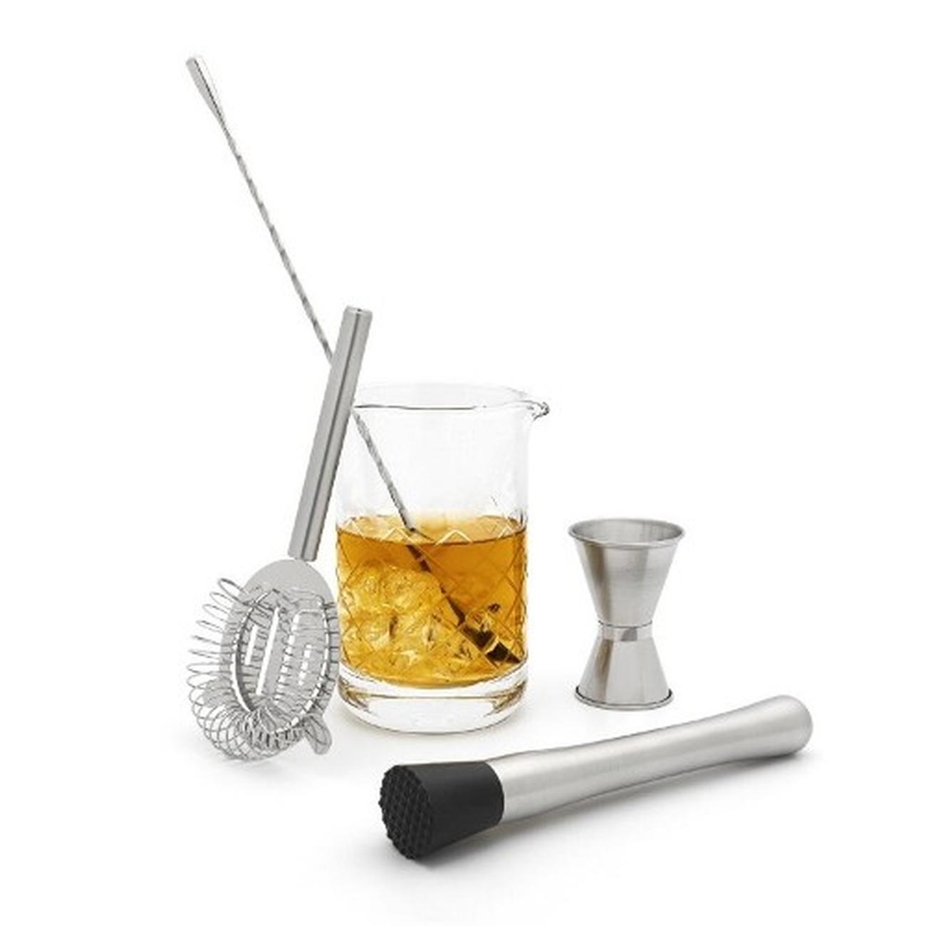 Kit da bar Gin Tonic & Spritz 5 pezzi cm 28x22x5 – Schönhuber