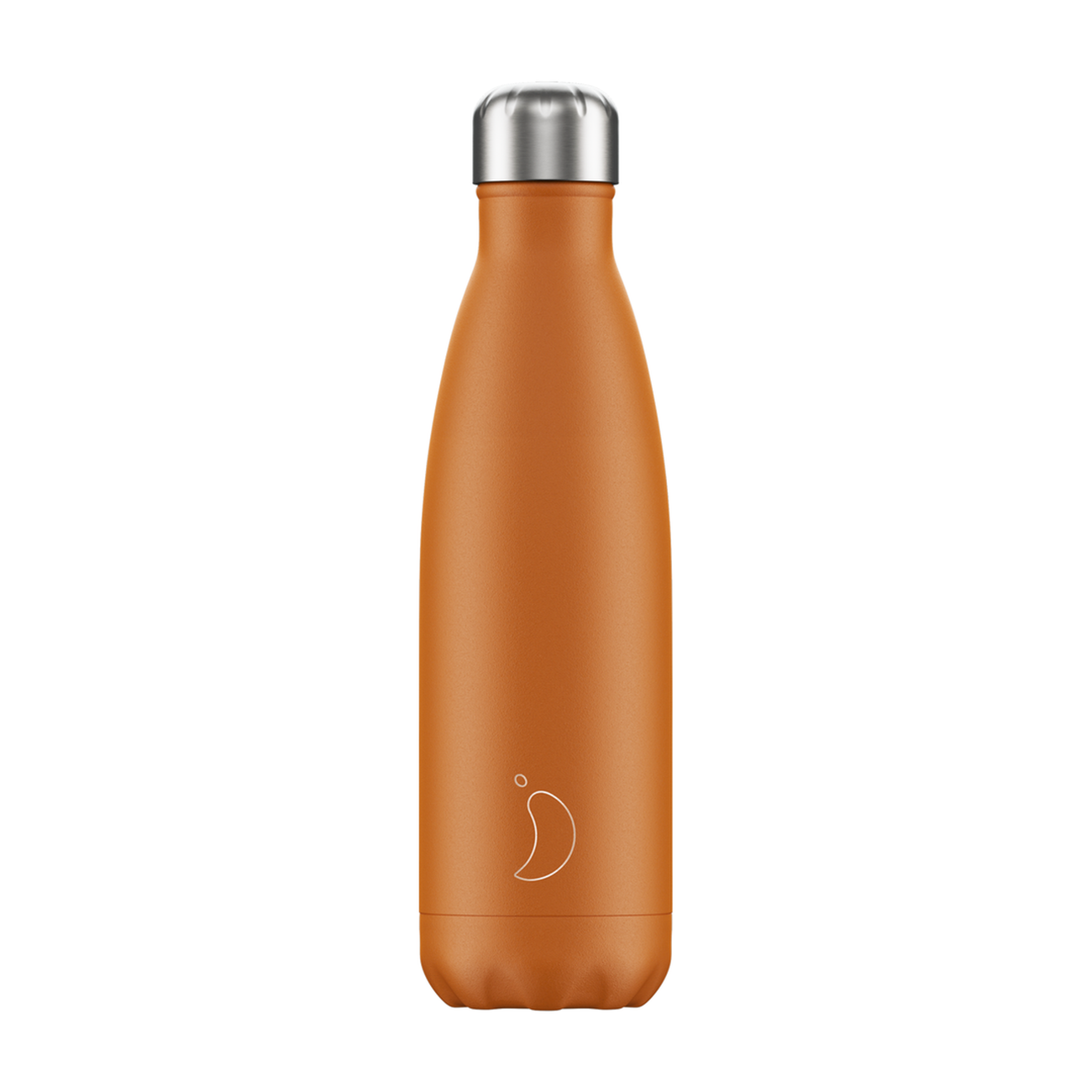 Chilly's 500ml Water Bottle Matte Burnt Orange