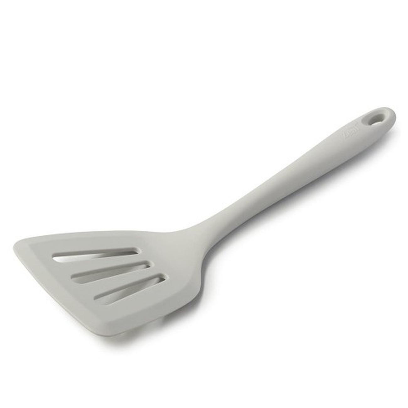 Zeal Silicone Slotted Turner & Fish Slice French Grey