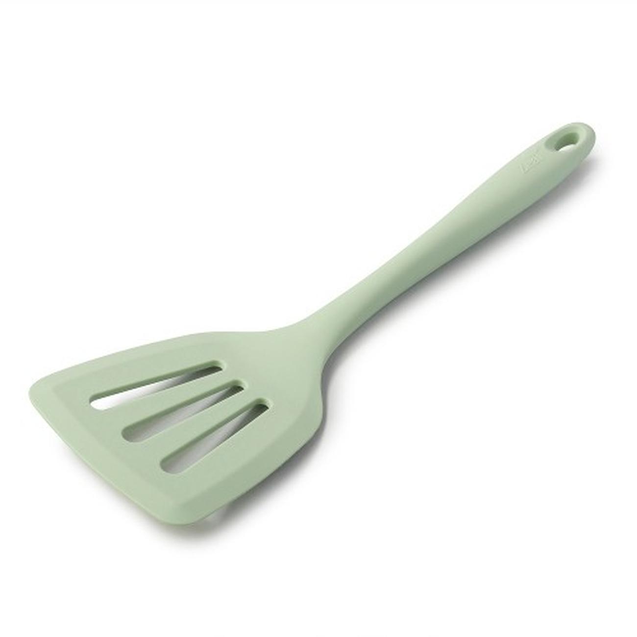 Zeal Silicone Slotted Turner & Fish Slice Sage Green