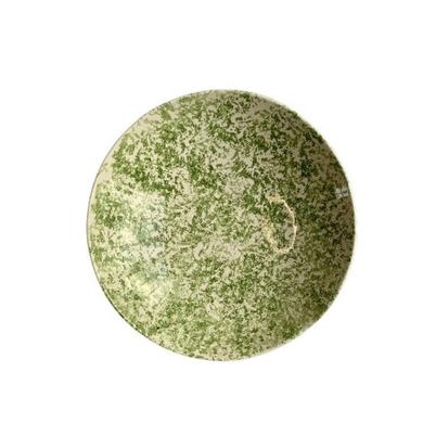 Acquerello Green Spongeware Salad Bowl