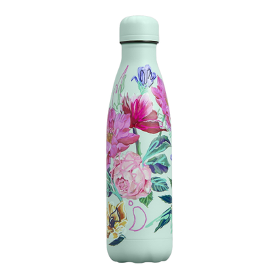 Chilly´s Bottles - Tropical Elephant 750 ml - Reusable water bottle.