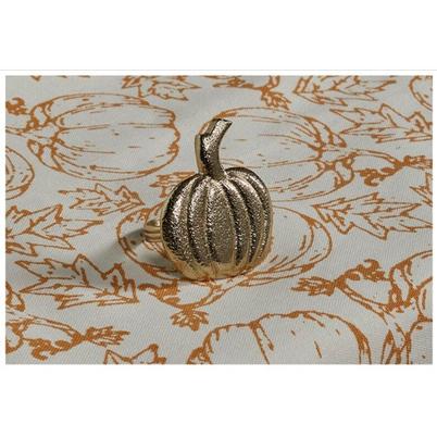 Walton & Co Pumpkin Napkin Ring Gold