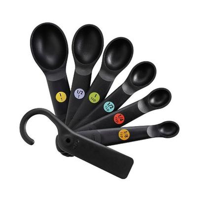 OXO Good Grips 7pc Measuring Spoons Set Black