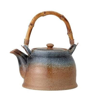 Aura Teapot & Strainer Blue 1L