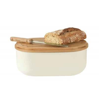 Pebbly 4-in-1 Bread Box Set Cream