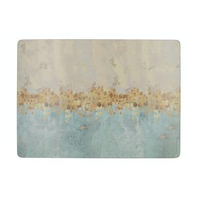 Creative Tops Golden Reflections Pack Of 4 Large Premium Placemats