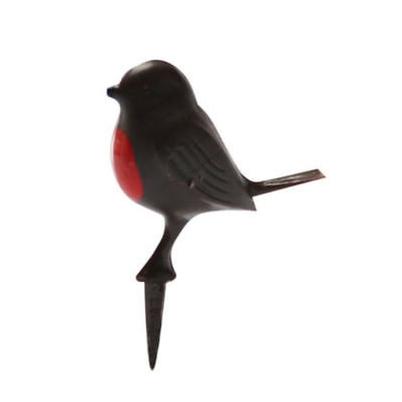 Culpitt Cake Topper Plastic Dark Brown Robin 25mm