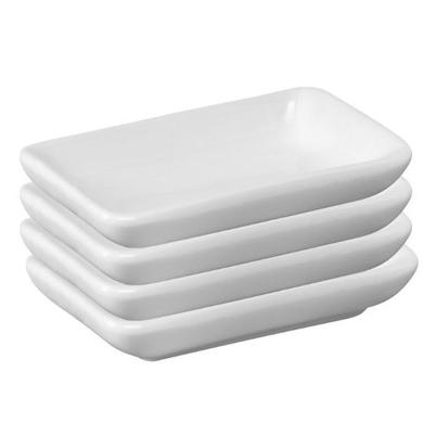 Westmark Set of 4 Ceramic Tapas Dishes, Rectangular