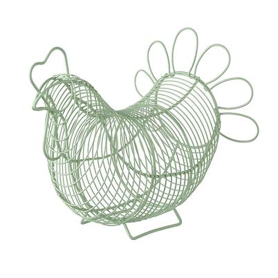Chicken Egg Basket Sage