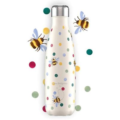 Chilly's 500ml Water Bottle Emma Bridgewater Polka Dot & Bees