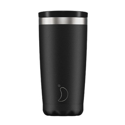 Chilly's Coffee Cup 500ml Monochrome Black