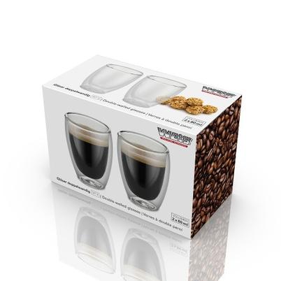 Double-Walled Glasses 2pc Set 80ml