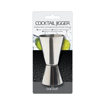 BarCraft Stainless Steel Dual Cocktail Jigger