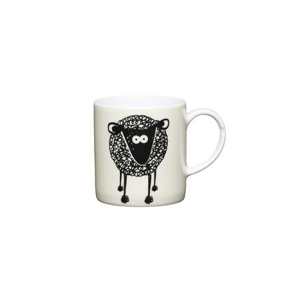 KitchenCraft 80ml Porcelain Sheep Espresso Cup