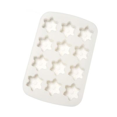 Eddingtons Festive Mold Snowflake Silicone Tray 12 Cup