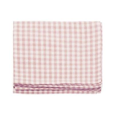 Walton & Co Gingham Tablecloth Plaster Pink