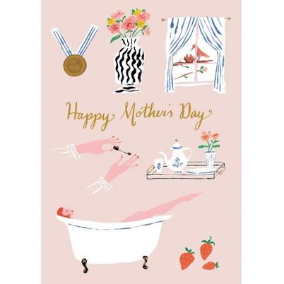 Mother's Day Card - Relaxing Mother's Day