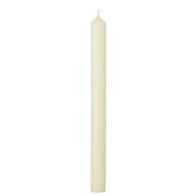 IHR Cylinder Candle Ivory