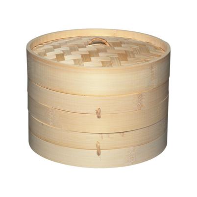 World of Flavours Bamboo Steamer