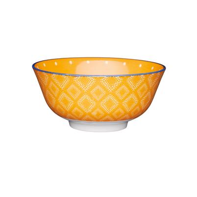 KitchenCraft Orange S<b>pot</b>ty Ceramic Bowl
