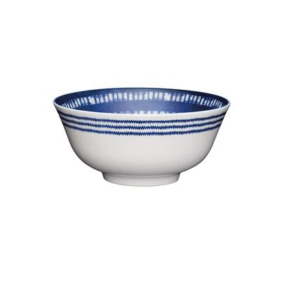 KitchenCraft Blue & White Greek Style Ceramic Bowl
