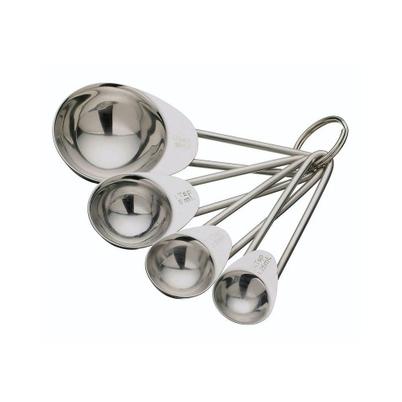 KitchenCraft Stainless Steel 4pc Measuring Spoons Set