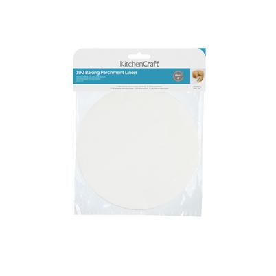 KitchenCraft Round Siliconised Baking Papers