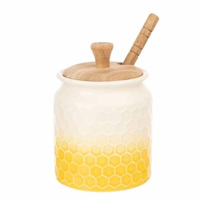 Kitchen Pantry Honeypot & Dipper Yellow