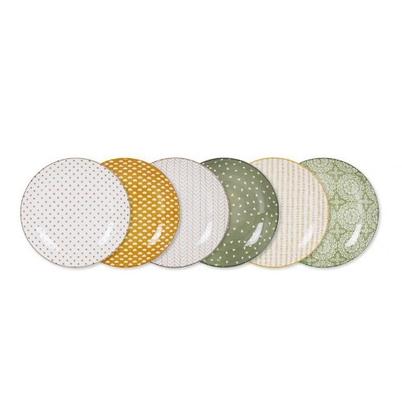 Japo Mei Plate Assorted 20cm Assorted