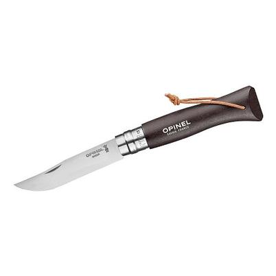 Opinel N08 Trekking Pocket Knife Burgundy