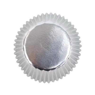 PME 45 Mini Metallic Silver Baking Cases