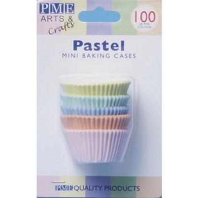 PME 100 Mini Pastel Baking Cases