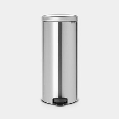 Brabantia NewIcon Pedal Bin 30L Matt Steel