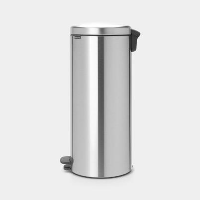 Brabantia NewIcon Pedal Bin 30L Matt Steel