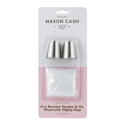 Mason Cash Set of 2 Russian Nozzles & 6 Bags