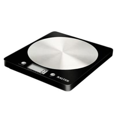 Salter Disc Electronic Digital Kitchen Scale Black