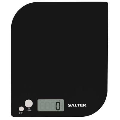 Salter Leaf Electronic Digital Kitchen Scale Black