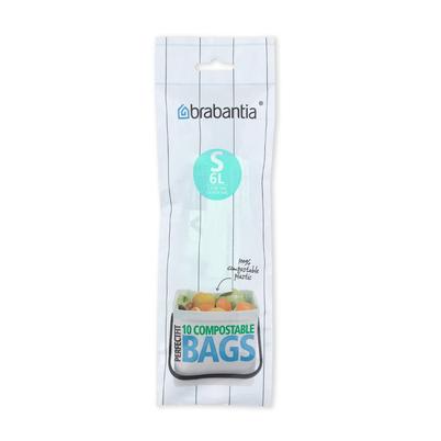 Brabantia PerfectFit 10 Compostable Bags Code S 6L