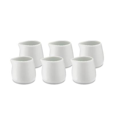 Porcelain Mini Milk Jugs Set of 6