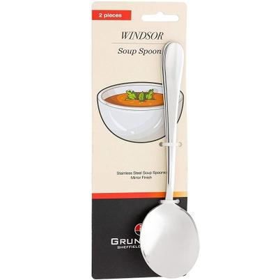 Grunwerg Windsor 2pc Soup Spoons