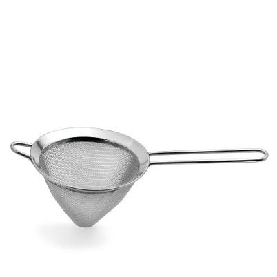 Stainless Steel Fine Mesh Conical Sieve 18cm
