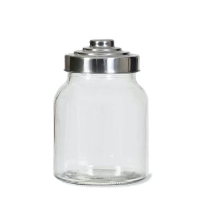 Glass Storage Jar with Lid