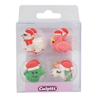 Culpitt Sugar Piping Unicorn Friends 12pc