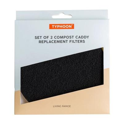 Typhoon Compost Caddy Carbon Filters Set of 2