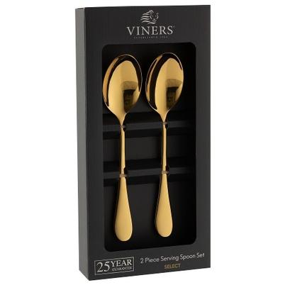 Viners Select Gold Serving Spoons Set of 2