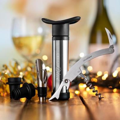 CellarDine Stainless Steel Vacuum Wine Saver
