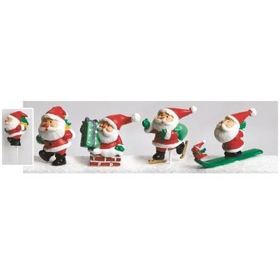 Culpitt Cake Topper Plastic Santa Is Here 60mm